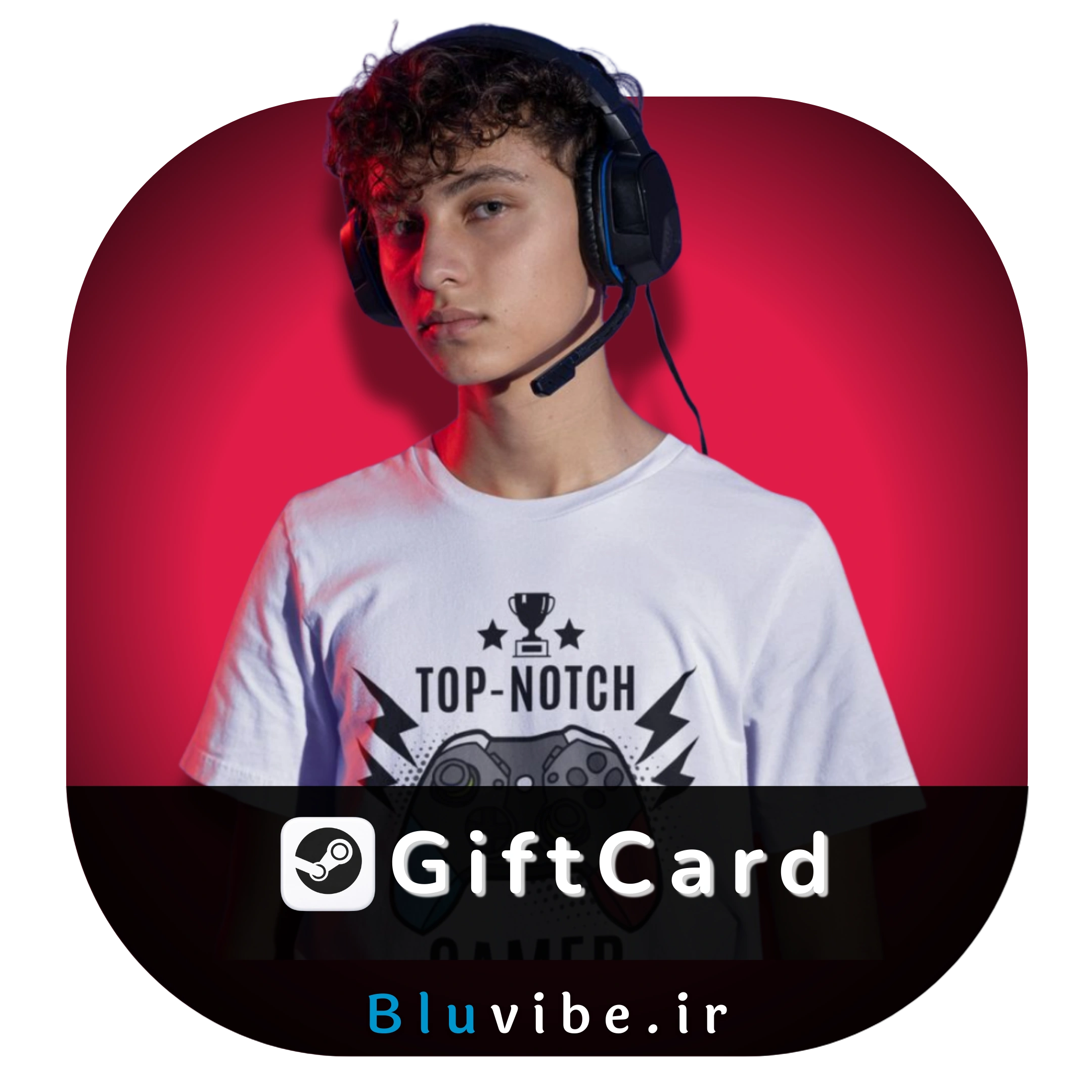 خرید گیفت کارت استیم Steam GiftCard