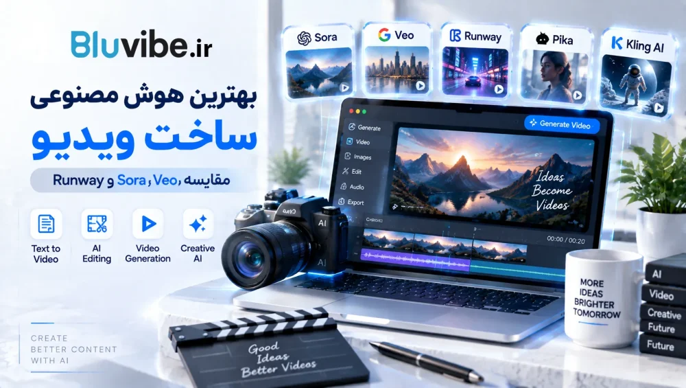 بهترین هوش مصنوعی ساخت ویدیو و معرفی ابزارهای تولید ویدیو با AI